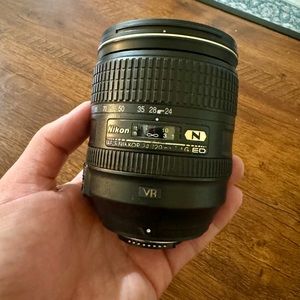 Nikon 24-120mm with ND filter